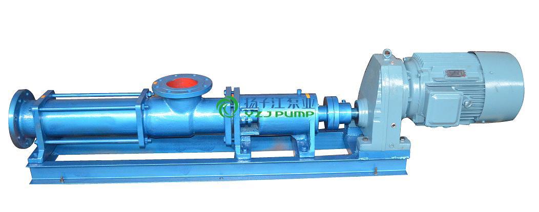 螺杆泵:g型不锈钢防爆单螺杆泵配调速电机产品图片